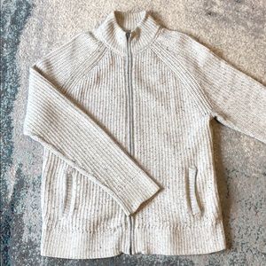 Lucky Brand Zip Up Sweater XL